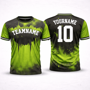 Camisetas de Manga Corta para Hombre, Nueva Llegada, Personalizadas con Impresión Frontal, 100% Algodón, Color Liso, Casuales, de Secado Rápido y Transpirables - Product Image 1