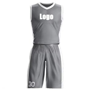 Uniforme de Baloncesto Personalizado con Impresión Digital, Transpirable, Tallas Grandes, Venta al Por Mayor para Equipos, Uniforme Profesional de Baloncesto - Product Image 5