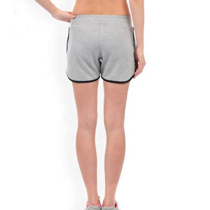 Shorts Deportivos Personalizados para Mujer, Poliéster/Algodón, Cintura Media, Tallas Grandes, Ropa Deportiva Ecológica de Secado Rápido, Negro Blanco OEM - Product Image 6