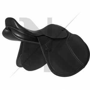 Selle anglaise en cuir de haute qualité, équipement d'entraînement équestre, étriers de sécurité renforcés, produits d'équitation anglaise en provenance d'Inde - Product Image 3