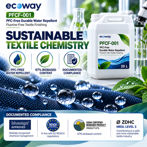 ECOWAY PFCF-001 Imperméabilisant textile sans fluor, faible changement de couleur et faible marquage de craie - Product Image 6