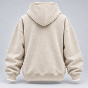 <b>Navy</b> Blue Moon Star Chenille Embroidered Hoodie Unisex Premium Pullover <b>Sweatshirt</b> Custom Logo Streetwear Apparel - Product Image 2
