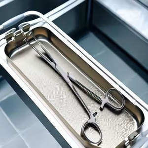 Pinzas Allis para Tejidos Médicos, Pinzas Quirúrgicas de Acero Inoxidable Reutilizables, Instrumento Quirúrgico para Agarrar Tejidos de Forma Segura - Product Image 6