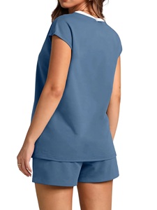 Conjunto de Ropa Casual para Mujer, Estilo Urbano, Hombros Caídos, Transpirable, Ecológico, Sudaderas con Capucha, Conjunto de Ropa Femenina Moderna y Elegante - Product Image 6