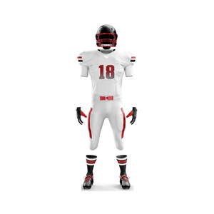 Tenue de football américain personnalisée : maillot et pantalon respirants pour équipes et clubs de football - Product Image 1