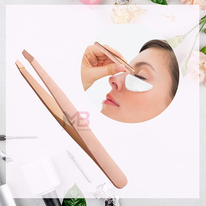 Pinzas de Cejas de Lujo Personalizadas, Herramienta de Cuidado de Belleza, Instrumento de Depilación de Precisión, Acero Inoxidable - Product Image 3