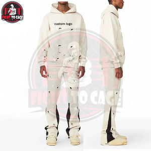 Conjunto Deportivo para Hombre con Diseño de Salpicaduras de Pintura, Precio Razonable, Alta Calidad, Nuevo, Cómodo, Tela Suave, Estilo Acampanado - Product Image 4