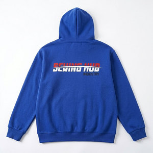 Sudadera con capucha transpirable estampada para hombre, básica, de mezcla de algodón, servicio OEM, sudadera al por mayor, sudadera de alta calidad con tela de poliéster y algodón - Product Image 3