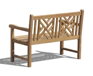 Chaise de jardin en teck massif avec un design moderne et élégant, pieds robustes et résistants aux termites, vendue à prix de gros - Product Image 4