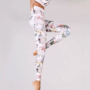 High waisted women legging bra set High Quality <b>Top</b> Trending Hot Selling adjustable New Design women yoga legging and bra set - Product Image 4