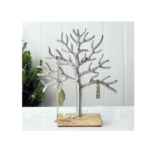 Designer aluminum <b>tree</b> sculptures featuring artistic detailing strong composition and refined decor enhancement for interiors - Product Image 2