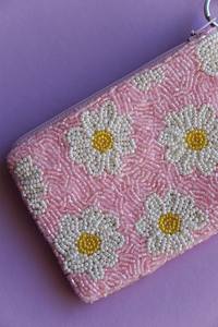 stuffer handcrafted purse embroidered floral <b>wallet</b> floral beaded purse artisan handmade purse premium handmade pouch beaded <b>zip</b> - Product Image 6
