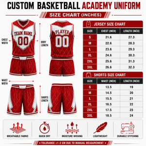 Ensemble de maillots et shorts d'uniforme d'académie de basketball personnalisés, sublimés, à séchage rapide, pour jeunes et adultes, fabricant OEM ODM - Product Image 5