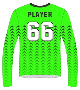 Chemise de compression pour homme en polyester spandex de haute qualité - Product Image 3