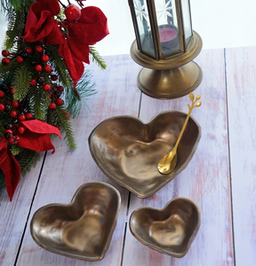 Frutero de Latón Decorativo, Tazón para Ensaladas, Frutas, Diseño para Mesa, Latón Dorado, Tazón para Chocolate - Product Image 4