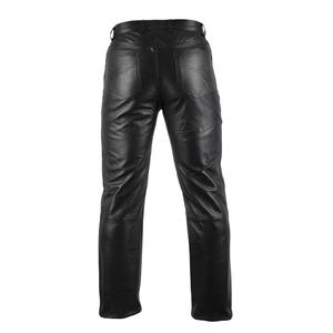 Pantalon en cuir sur mesure pour homme, prix de gros, avec logo personnalisé, design unique, qualité professionnelle supérieure. - Product Image 5