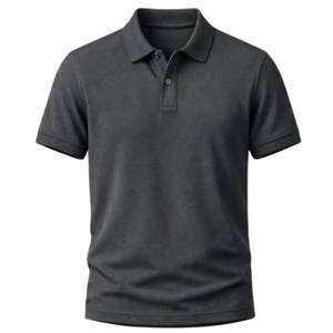 Chemises polo en coton 100% pour hommes, chemises polo à séchage rapide pour hommes, chemise polo avec poche pour hommes - Product Image 2
