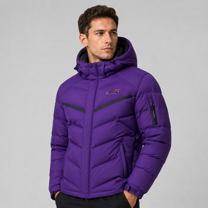 Men Puffer <b>Jacket</b> High Performance Outdoor Wear Men Puffer <b>Jacket</b> Designed With Lightweight Insulation Warm Lining And Durable - Product Image 1