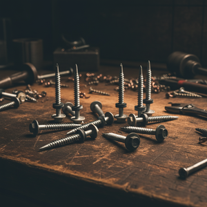 Tornillo Autoperforante de Cabeza Hexagonal Modelo PDC 12, Acero al Carbono Clase 4.8 y 6.8, Rosca Gruesa, Zincado/Galvanizado, en Pulgadas - Product Image 1