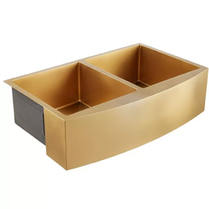 Fregadero rectangular de cobre para cocina con un patrón geométrico en relieve de rombos en la parte frontal. Disponible al por mayor. - Product Image 3