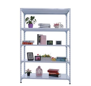 Estante de Almacenamiento Vertical de Acero Resistente sin Respaldo, Pulido, para Exhibición en Supermercados, Tiendas de Conveniencia y Almacenes - Product Image 2