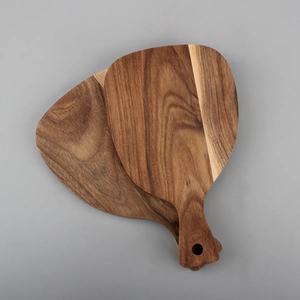 Ensemble de planches à découper en bois d'acacia écologiques multi-tailles pour la maison, planches à fromage et à charcuterie - Product Image 5