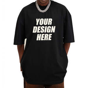 Camiseta Extra Grande de Algodón Grueso para Hombre |   Camiseta Vintage Lavada de Talla Grande 100% Algodón |   Ropa Urbana con Gráficos Impresos en DTG Personalizados - Product Image 1