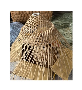 Artisan Seagrass abat-jour rotin suspension utilisation pour cadeau fête Festival veilleuse mariage maison jardin décoration - Product Image 4