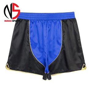 Stylish Design Unisex Boxing Shorts Light <b>Weight</b> Hot Sale Anti Wrinkle Comfortable Breathable Quick Dry Stretch 100% Polyester - Product Image 2