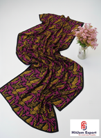 Kain Katun Cetak Lilin Ankara Afrika Premium Grosir Gaya Nigeria untuk Gaun, Fashion, dan Pembuatan Khusus
