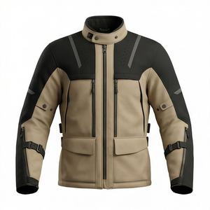 Veste de moto en cuir véritable pour homme de qualité supérieure, nouvelle arrivée, vestes de moto d'hiver, protections amovibles, personnalisables - Product Image 1