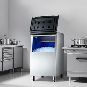 Contenitore per Ghiaccio in Acciaio Inox Commerciale, Capacità 250 LBS, con Filtro Antiscivolo Regolabile, Vasche per Bevande/Secchielli per Ghiaccio - Product Image 2