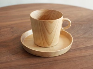 Solid Wood Coffee Mug Handmade Natural Wooden <b>Cup</b> Rustic Finish Eco Friendly Drinking Mug <b>for</b> Home Cafe Use - Product Image 2