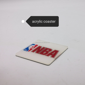 Elegant UV Printed Bespoke Acrylic Coasters Customized Color Eco-friendly <b>Novelty</b> Design for <b>Cups</b> Residential Spaces Offices - Product Image 5