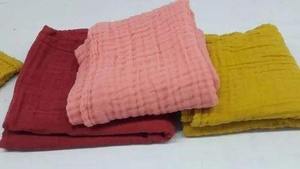 Handmade Woven Cotton Filled Eco-Friendly Water-Resistant Comforter Set Modern All-Season <b>Bedspread</b> <b>Quilt</b> White Plain Bedding - Product Image 4