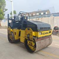 Compacteur de sol vibrant à double tambour BOMAG BW 120 d'occasion de Chine à vendre