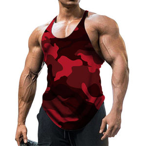 Débardeur de sport décontracté pour homme AMERICAN TRENCH CLOTHING – Style gilet d'été respirant, séchage rapide, écologique, 100 % polyester - Product Image 1