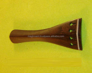 Meghna International Violin Hill Tailpiece White Saddle Rose para Principiantes y Estudiantes de Música Modelo MEG-OO4 Precio Competitivo - Product Image 2