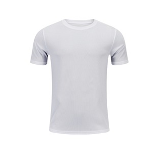 Camiseta de Algodón Lisa de Alta Calidad para Hombre, Cuello Redondo, Manga Corta, Informal, Básica, Tejido Suave y Transpirable, Logotipo Personalizado OEM - Product Image 2