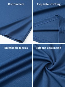 Maillot de football court en mesh surdimensionné avec logo personnalisé, style streetwear, taille US, respirant, vintage, été, anti-humidité, couleur unie, pour la course et le fitness - Product Image 3