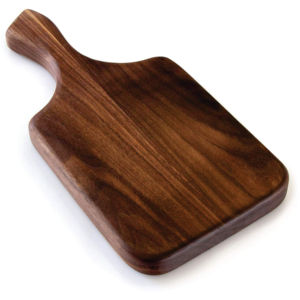 Planche à découper en bois de noyer de luxe, robuste, avec poignée, plateau de service multifonctionnel pour charcuterie - Product Image 1