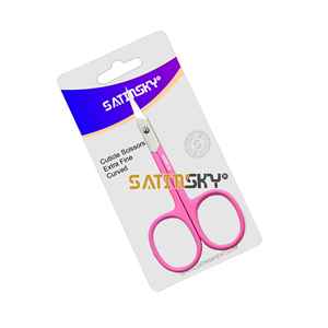 Tijeras para Cutículas, Tijeras Rectas para Cejas, Acero Inoxidable, Afiladas, Calidad Premium, Proveedor Directo de Fábrica - Product Image 5