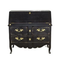 Bureau de style français, reproduction antique, table d'étude conçue pour les meubles de bureau de style européen et les bureaux à domicile classiques