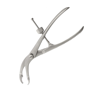 Pinzas Ortopédicas para Sujeción de Huesos, Autocentrantes, 18 cm, Acero Inoxidable, Pinzas Quirúrgicas, Uso Profesional en Hospitales, Pinzas para Huesos - Product Image 3