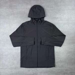 Wholesale Men's Waterproof Windbreaker <b>Jacket</b> Hooded Lightweight Reflective Sports Coat Outdoor Windproof Casual <b>Techwear</b> <b>Jacket</b> - Product Image 5