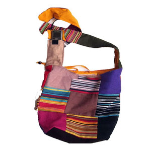Cotton Handloom Designer Canvas Bags <b>for</b> Women Handmade Ethnic Shoulder Tote Handbag Stylish Fashion Purse <b>for</b> Travel Shopping - Product Image 2
