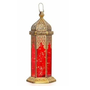 Bâtonnets d'encens japonais écologiques Hendrik en laiton avec verre gravé ambre pour chambre ou salon - Product Image 3