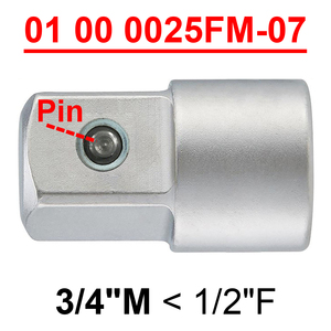 OEM ODM Taiwan Supplier 6 PCS Socket Adapter <b>Set</b> 1/4Dr 3/8Dr 1/2Dr Drive <b>Mechanical</b> <b>Tools</b> Workshop <b>Tool</b> Kits - Product Image 5