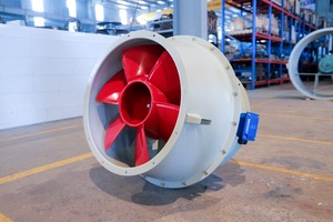 Ventilateur axial à entraînement direct AXP-5-6D à installation simple avec technologie de découpe laser CNC SS400/Acier inoxydable - Product Image 6