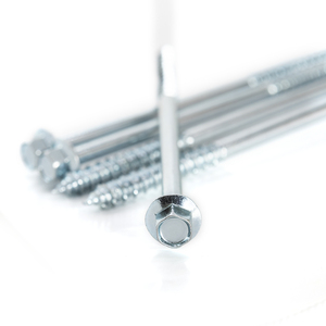 Class 4.8 & 6.8 Zinc Plated Carbon Steel Hex Head Partial Thread Lag <b>Screws</b> M6-M12 Metric/Inch DIN/ANSI Standard PDC - Product Image 5